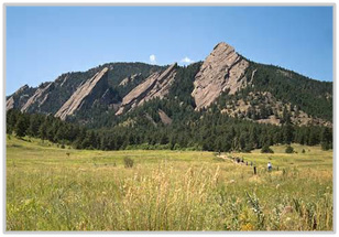 Image of Boulder Flatirons